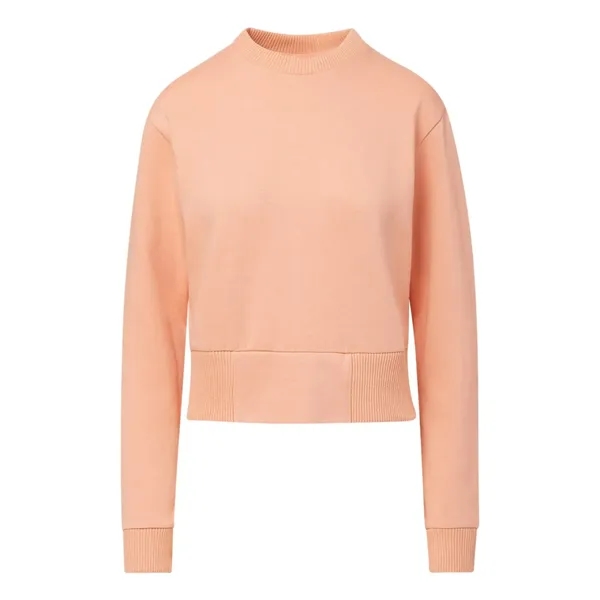 MV Sport Women's Romi Cloud Fleece Crop Crewneck Sweatshirt - MV Sport Women's Romi Cloud Fleece Crop Crewneck Sweatshirt - Image 5 of 10