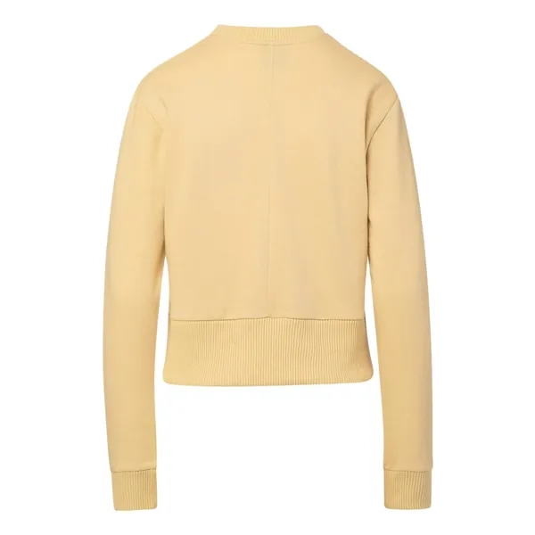 MV Sport Women's Romi Cloud Fleece Crop Crewneck Sweatshirt - MV Sport Women's Romi Cloud Fleece Crop Crewneck Sweatshirt - Image 8 of 10