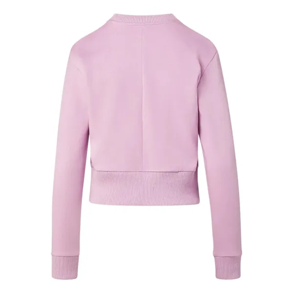 MV Sport Women's Romi Cloud Fleece Crop Crewneck Sweatshirt - MV Sport Women's Romi Cloud Fleece Crop Crewneck Sweatshirt - Image 10 of 10