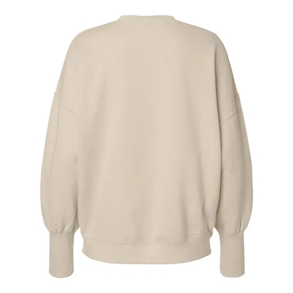 MV Sport Women's Sueded Fleece Crewneck Sweatshirt - MV Sport Women's Sueded Fleece Crewneck Sweatshirt - Image 4 of 10