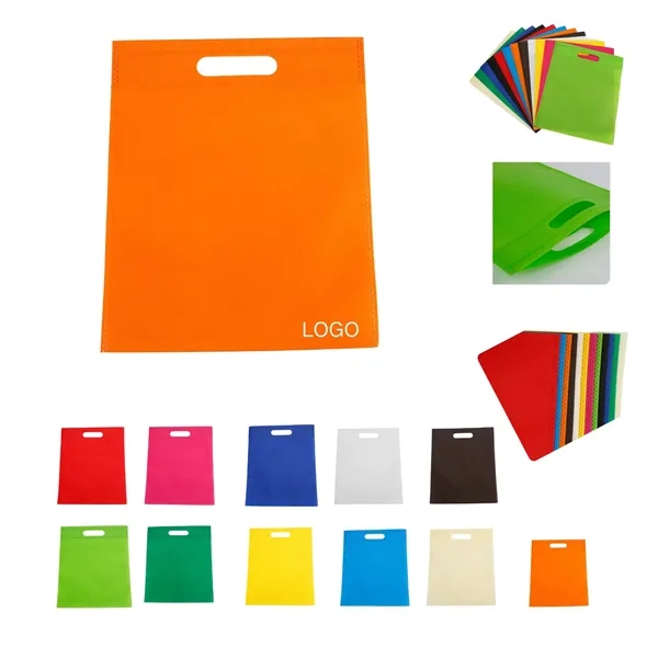 Biodegradable Non - woven Bags Featuring Die - cut Handles - Biodegradable Non - woven Bags Featuring Die - cut Handles - Image 0 of 12