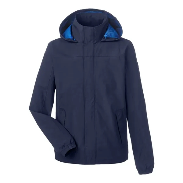 Nautica Men's Voyage Hooded Rain Jacket - Nautica Men's Voyage Hooded Rain Jacket - Image 5 of 6