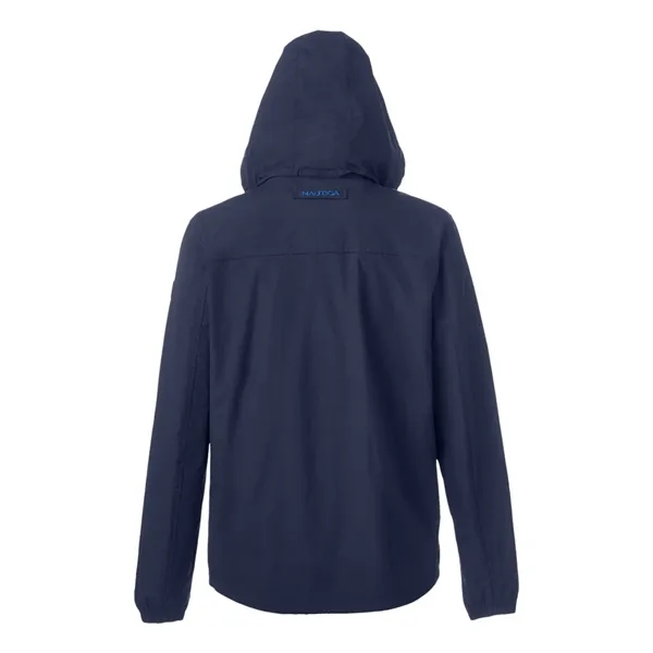 Nautica Men's Voyage Hooded Rain Jacket - Nautica Men's Voyage Hooded Rain Jacket - Image 6 of 6