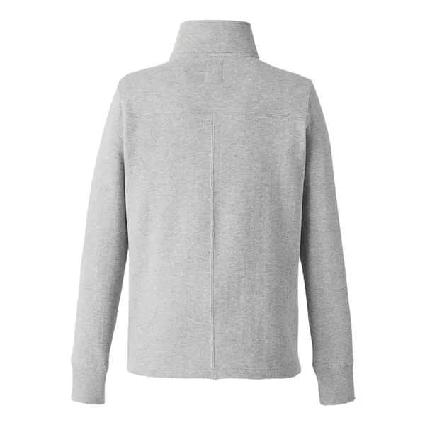 Nautica Women's Anchor Fleece Quarter-Zip Sweatshirt - Nautica Women's Anchor Fleece Quarter-Zip Sweatshirt - Image 6 of 6