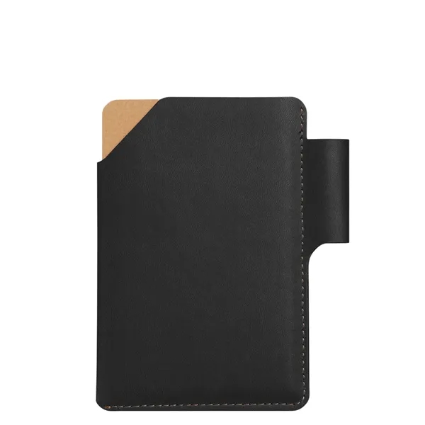 Harriton Recycled PU Ground Jotter Notebook and Cover - Harriton Recycled PU Ground Jotter Notebook and Cover - Image 1 of 14