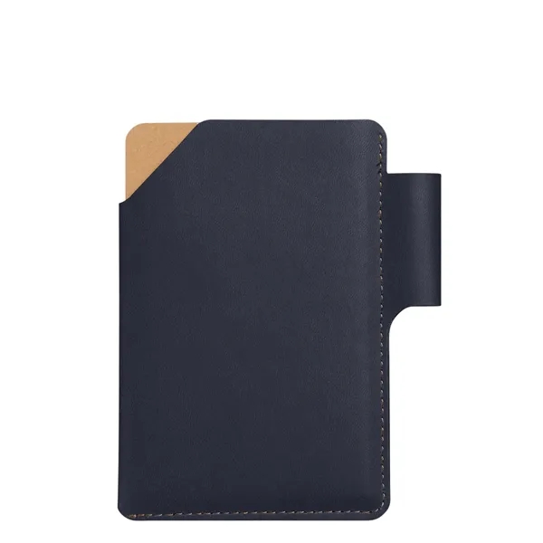 Harriton Recycled PU Ground Jotter Notebook and Cover - Harriton Recycled PU Ground Jotter Notebook and Cover - Image 2 of 14