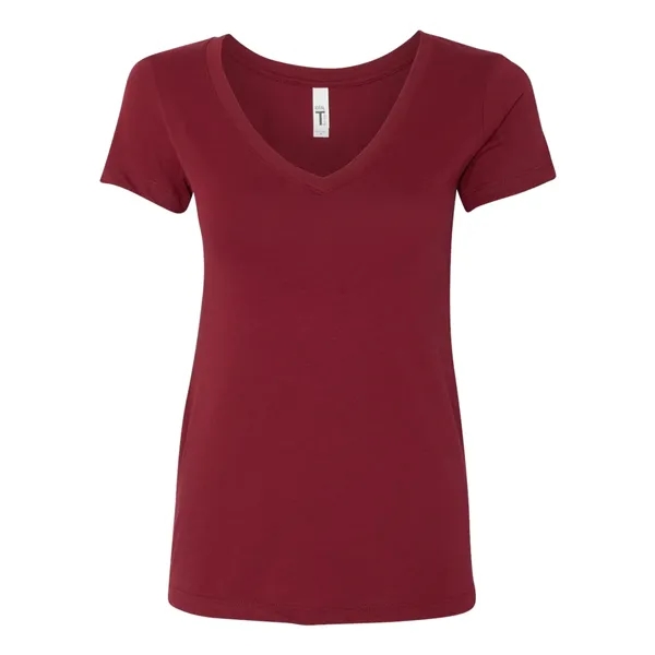 Next Level Women's Ideal V-Neck T-Shirt - Next Level Women's Ideal V-Neck T-Shirt - Image 11 of 64