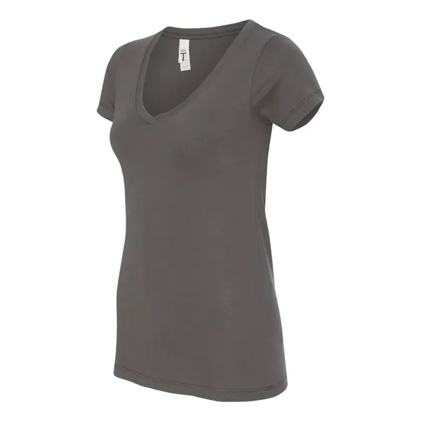 Next Level Women's Ideal V-Neck T-Shirt - Next Level Women's Ideal V-Neck T-Shirt - Image 14 of 64