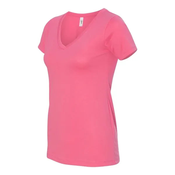Next Level Women's Ideal V-Neck T-Shirt - Next Level Women's Ideal V-Neck T-Shirt - Image 21 of 64