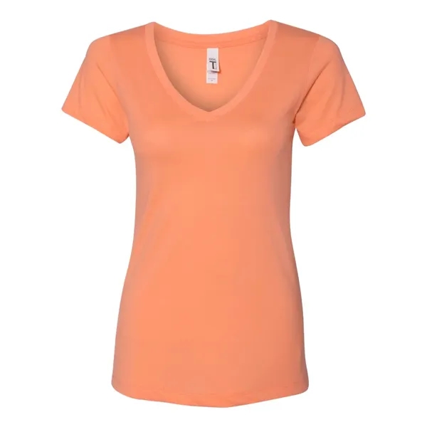 Next Level Women's Ideal V-Neck T-Shirt - Next Level Women's Ideal V-Neck T-Shirt - Image 29 of 64