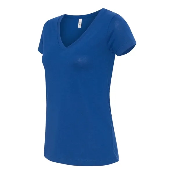 Next Level Women's Ideal V-Neck T-Shirt - Next Level Women's Ideal V-Neck T-Shirt - Image 51 of 64