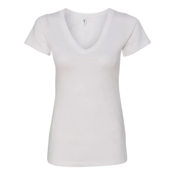 Next Level Women's Ideal V-Neck T-Shirt - Next Level Women's Ideal V-Neck T-Shirt - Image 62 of 64