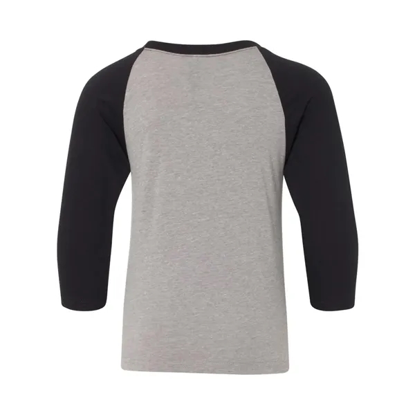 Next Level Youth CVC Three-Quarter Sleeve Raglan T-Shirt - Next Level Youth CVC Three-Quarter Sleeve Raglan T-Shirt - Image 2 of 11