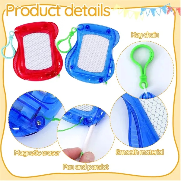 Erasable Mini Board with Pen and Keychain - Erasable Mini Board with Pen and Keychain - Image 2 of 4