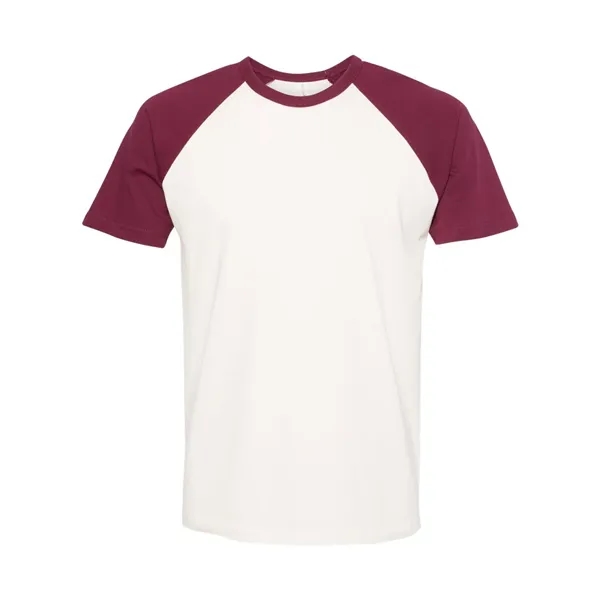 Next Level Unisex Cotton Raglan T-Shirt - Next Level Unisex Cotton Raglan T-Shirt - Image 12 of 24