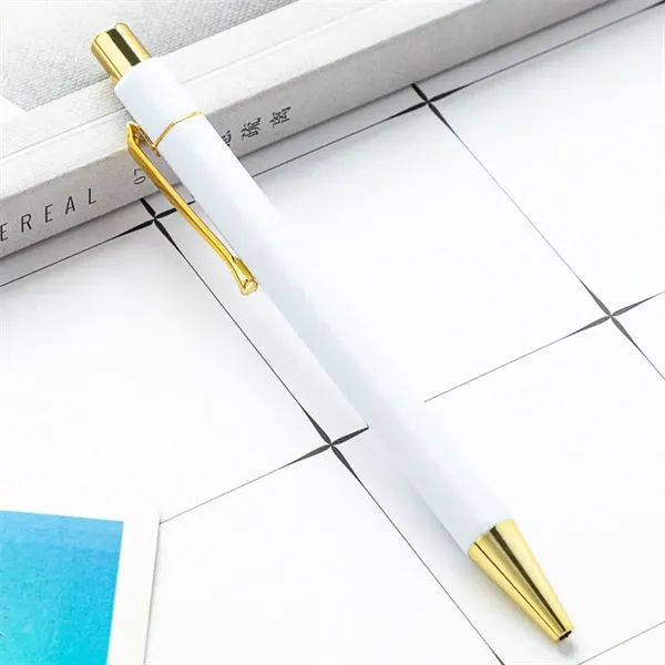 Custom Plastic Gold Hexagon Ballpoint Pen - Custom Plastic Gold Hexagon Ballpoint Pen - Image 3 of 19