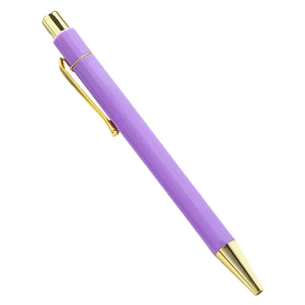 Custom Plastic Gold Hexagon Ballpoint Pen - Custom Plastic Gold Hexagon Ballpoint Pen - Image 13 of 19