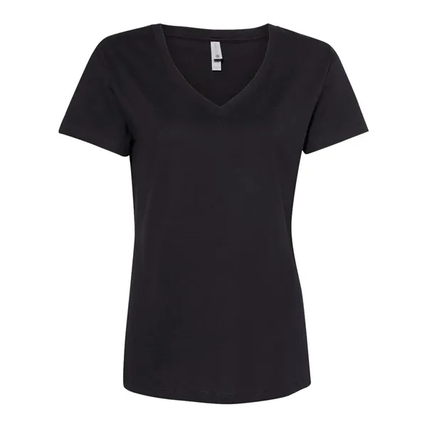 Next Level Women's Cotton V-Neck T-Shirt - Next Level Women's Cotton V-Neck T-Shirt - Image 1 of 12