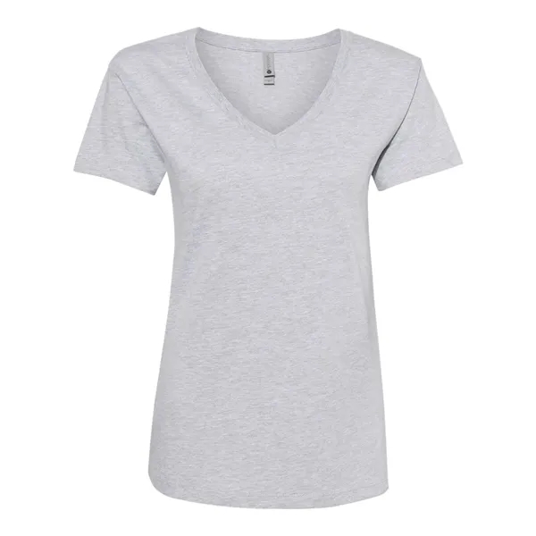 Next Level Women's Cotton V-Neck T-Shirt - Next Level Women's Cotton V-Neck T-Shirt - Image 4 of 12