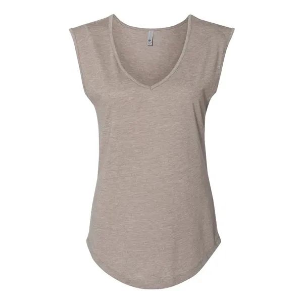 Next Level Women's Festival Sleeveless Deep V-Neck T-Shirt - Next Level Women's Festival Sleeveless Deep V-Neck T-Shirt - Image 5 of 23