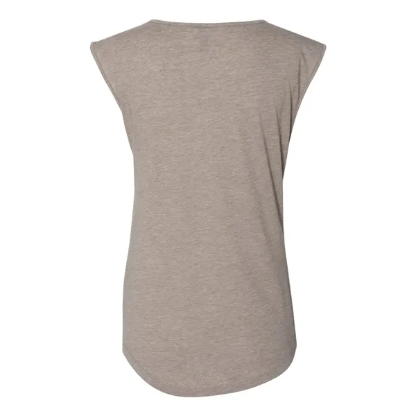 Next Level Women's Festival Sleeveless Deep V-Neck T-Shirt - Next Level Women's Festival Sleeveless Deep V-Neck T-Shirt - Image 6 of 23