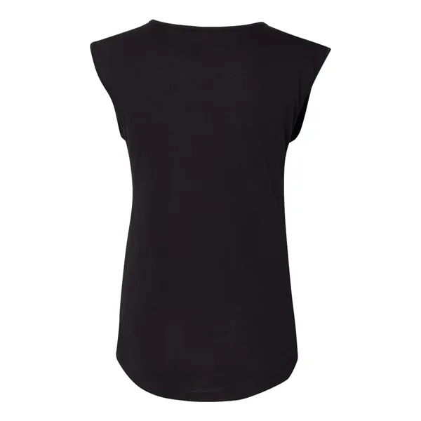 Next Level Women's Festival Sleeveless Deep V-Neck T-Shirt - Next Level Women's Festival Sleeveless Deep V-Neck T-Shirt - Image 8 of 23