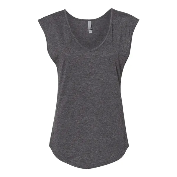 Next Level Women's Festival Sleeveless Deep V-Neck T-Shirt - Next Level Women's Festival Sleeveless Deep V-Neck T-Shirt - Image 9 of 23