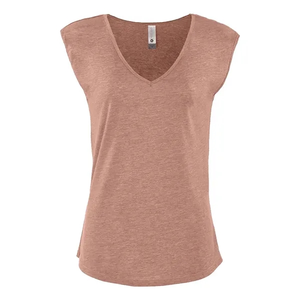 Next Level Women's Festival Sleeveless Deep V-Neck T-Shirt - Next Level Women's Festival Sleeveless Deep V-Neck T-Shirt - Image 11 of 23