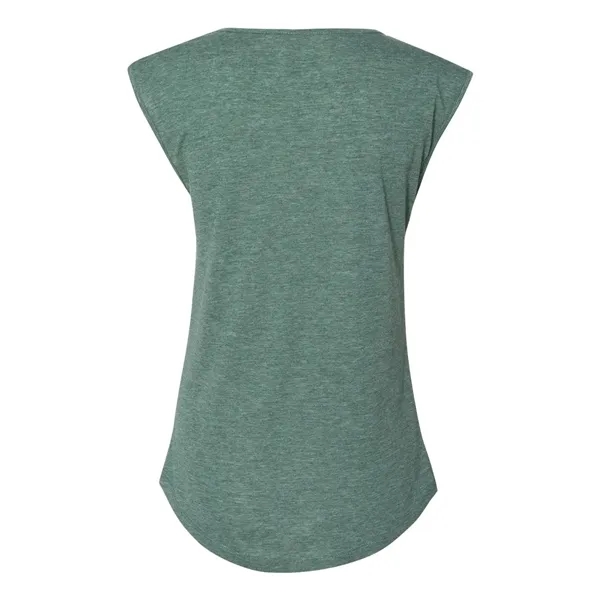 Next Level Women's Festival Sleeveless Deep V-Neck T-Shirt - Next Level Women's Festival Sleeveless Deep V-Neck T-Shirt - Image 13 of 23