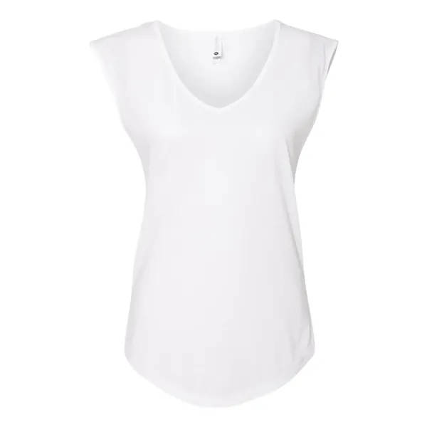 Next Level Women's Festival Sleeveless Deep V-Neck T-Shirt - Next Level Women's Festival Sleeveless Deep V-Neck T-Shirt - Image 21 of 23