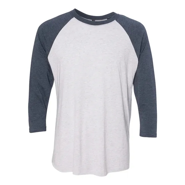 Next Level Unisex Triblend Three-Quarter Raglan T-Shirt - Next Level Unisex Triblend Three-Quarter Raglan T-Shirt - Image 7 of 47