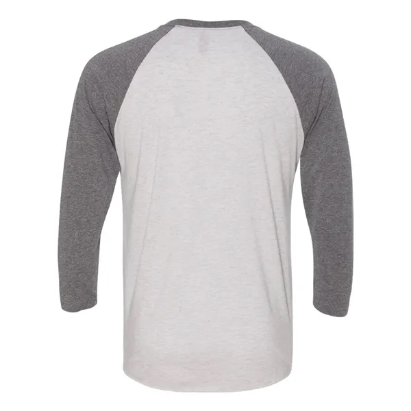 Next Level Unisex Triblend Three-Quarter Raglan T-Shirt - Next Level Unisex Triblend Three-Quarter Raglan T-Shirt - Image 12 of 47