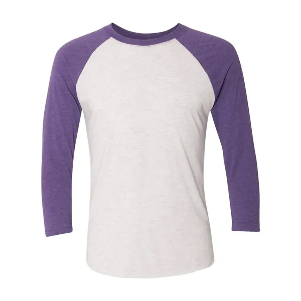 Next Level Unisex Triblend Three-Quarter Raglan T-Shirt - Next Level Unisex Triblend Three-Quarter Raglan T-Shirt - Image 15 of 47