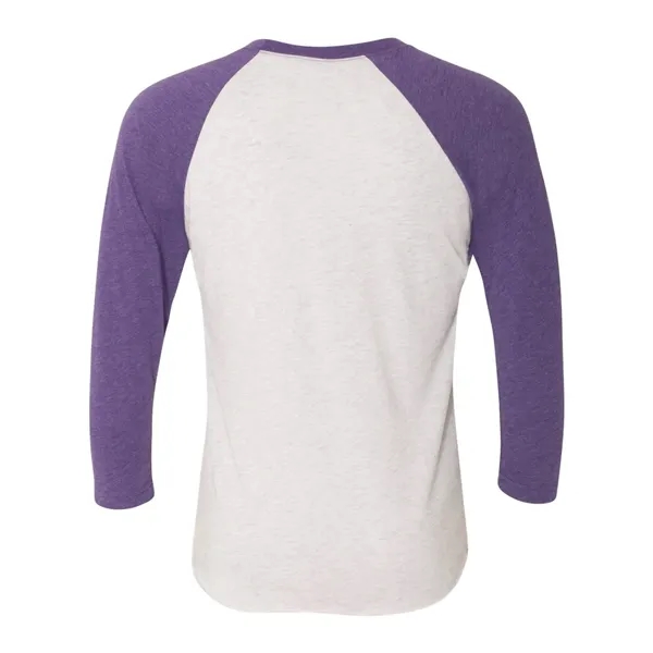 Next Level Unisex Triblend Three-Quarter Raglan T-Shirt - Next Level Unisex Triblend Three-Quarter Raglan T-Shirt - Image 16 of 47