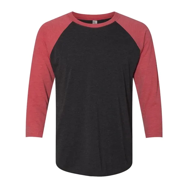 Next Level Unisex Triblend Three-Quarter Raglan T-Shirt - Next Level Unisex Triblend Three-Quarter Raglan T-Shirt - Image 38 of 47