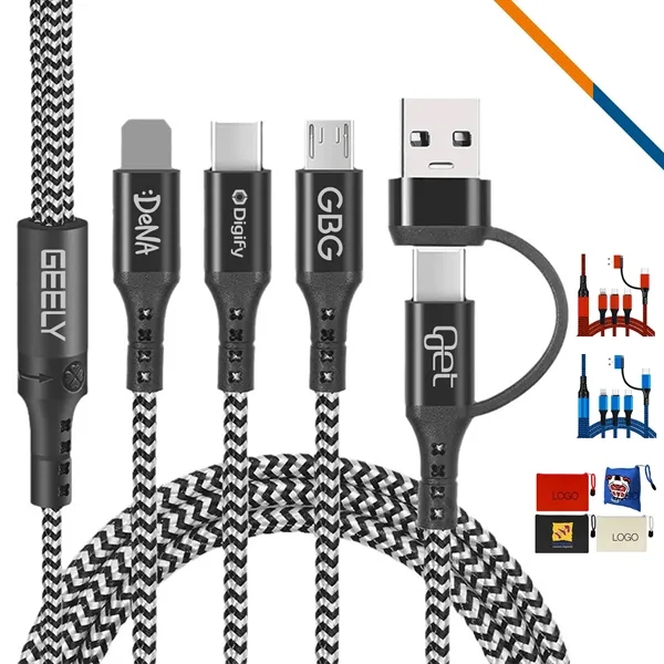 Flexi 5in1 Type-C Charging Cable - Flexi 5in1 Type-C Charging Cable - Image 0 of 6