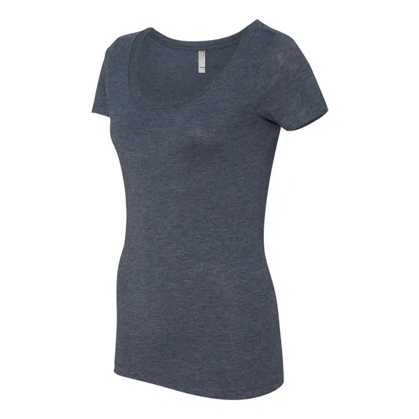 Next Level Women's Triblend Scoop Neck T-Shirt - Next Level Women's Triblend Scoop Neck T-Shirt - Image 13 of 27