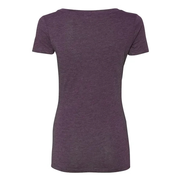 Next Level Women's Triblend Scoop Neck T-Shirt - Next Level Women's Triblend Scoop Neck T-Shirt - Image 17 of 27