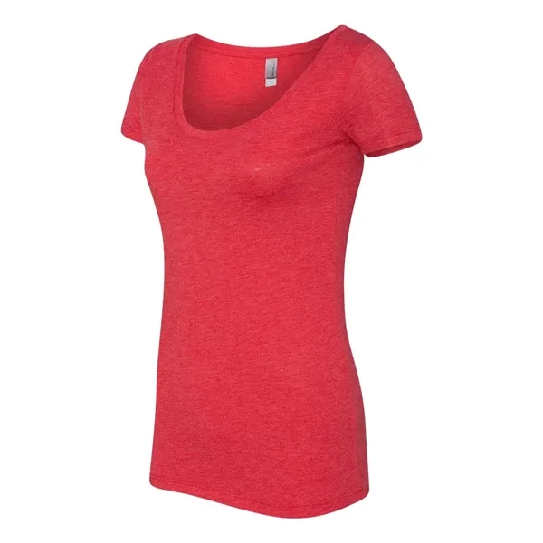 Next Level Women's Triblend Scoop Neck T-Shirt - Next Level Women's Triblend Scoop Neck T-Shirt - Image 19 of 27