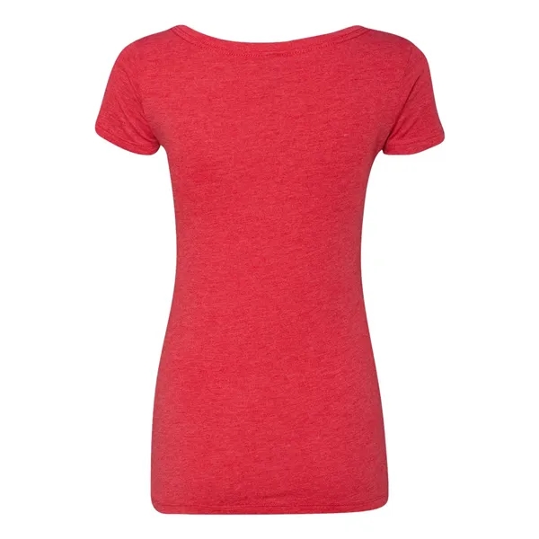 Next Level Women's Triblend Scoop Neck T-Shirt - Next Level Women's Triblend Scoop Neck T-Shirt - Image 20 of 27