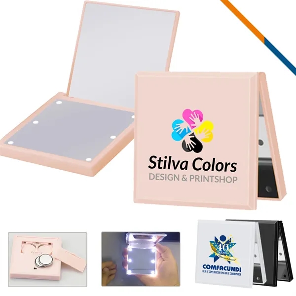 Leviis LED Compact Mirror - Leviis LED Compact Mirror - Image 0 of 6