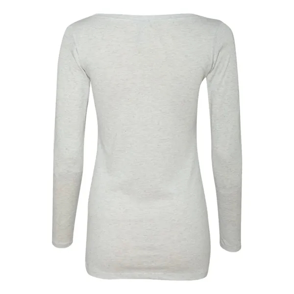 Next Level Women's Triblend Scoop Neck Long Sleeve T-Shirt - Next Level Women's Triblend Scoop Neck Long Sleeve T-Shirt - Image 2 of 8