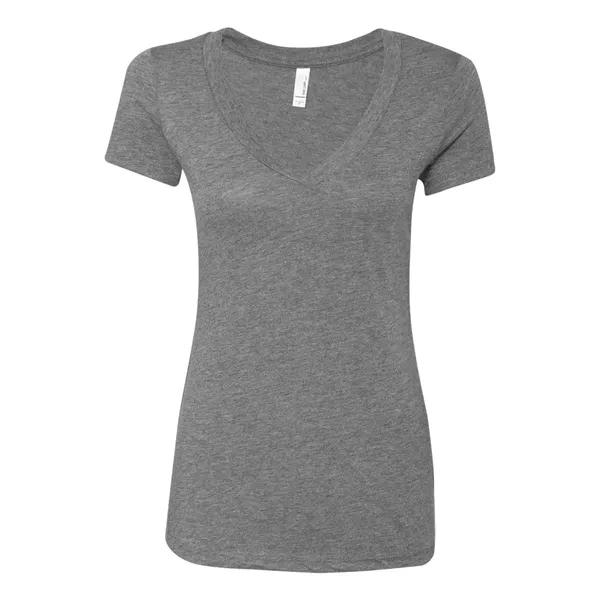 Next Level Women's Triblend Deep V-Neck T-Shirt - Next Level Women's Triblend Deep V-Neck T-Shirt - Image 0 of 35