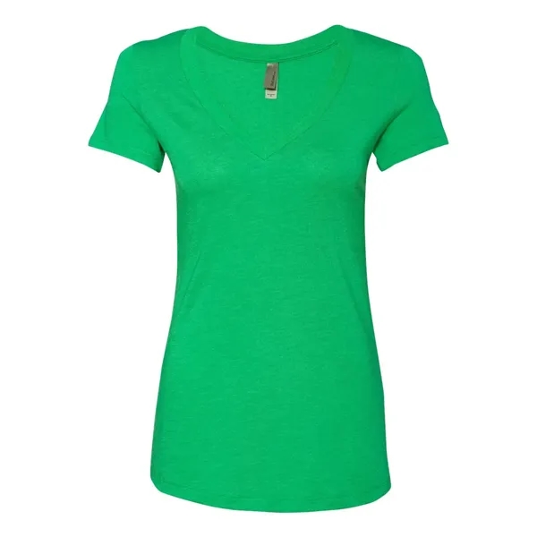 Next Level Women's Triblend Deep V-Neck T-Shirt - Next Level Women's Triblend Deep V-Neck T-Shirt - Image 1 of 35