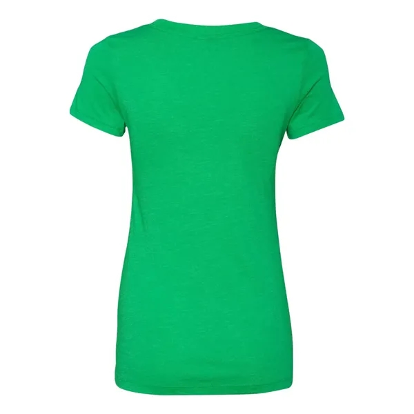 Next Level Women's Triblend Deep V-Neck T-Shirt - Next Level Women's Triblend Deep V-Neck T-Shirt - Image 3 of 35