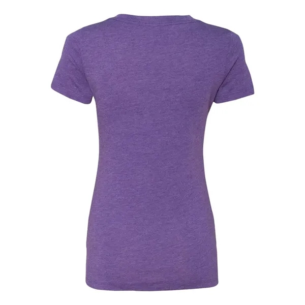 Next Level Women's Triblend Deep V-Neck T-Shirt - Next Level Women's Triblend Deep V-Neck T-Shirt - Image 9 of 35