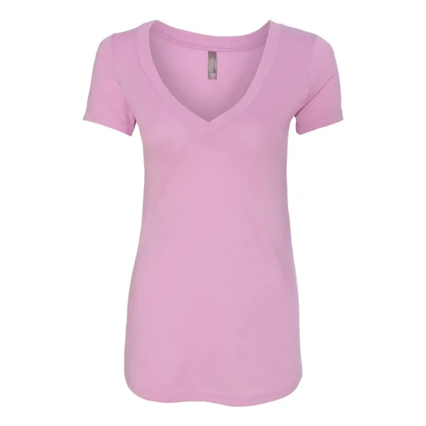 Next Level Women's Triblend Deep V-Neck T-Shirt - Next Level Women's Triblend Deep V-Neck T-Shirt - Image 13 of 35