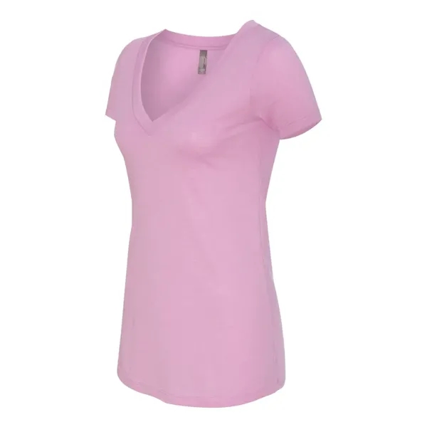 Next Level Women's Triblend Deep V-Neck T-Shirt - Next Level Women's Triblend Deep V-Neck T-Shirt - Image 14 of 35