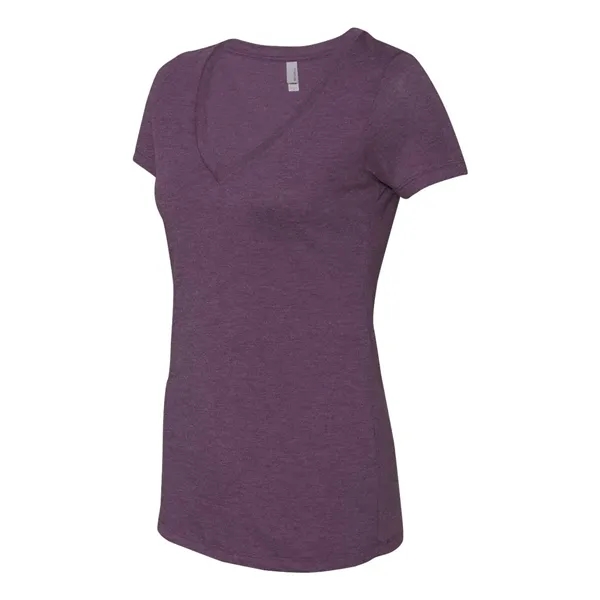 Next Level Women's Triblend Deep V-Neck T-Shirt - Next Level Women's Triblend Deep V-Neck T-Shirt - Image 23 of 35