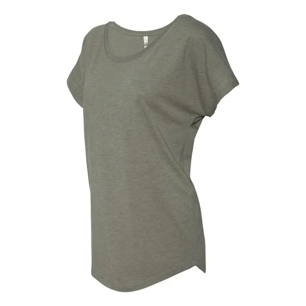 Next Level Women's Triblend Dolman T-Shirt - Next Level Women's Triblend Dolman T-Shirt - Image 21 of 45